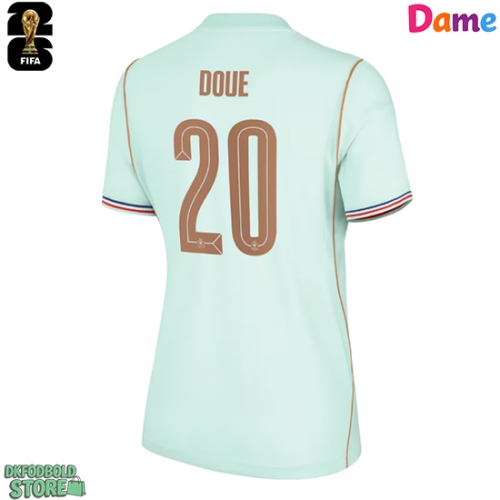 Frankrig Desire Doue #20 Replika Udebanetrøje Dame VM 2026 Kortærmet